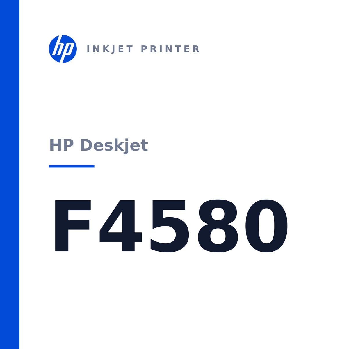 HP Deskjet F4580