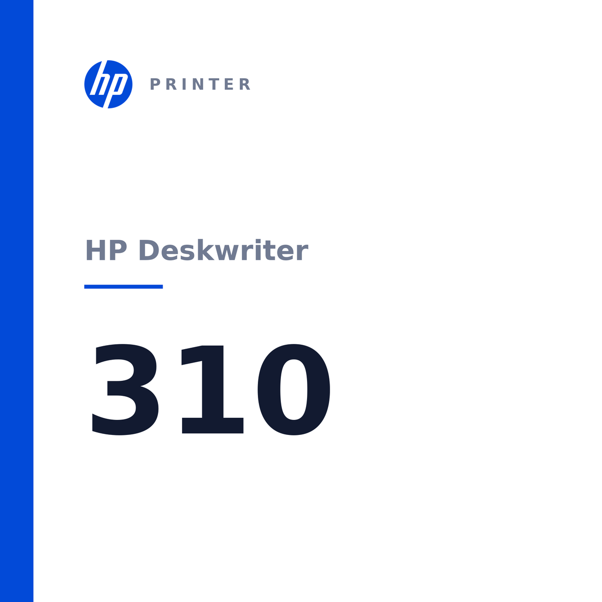 HP Deskwriter 310