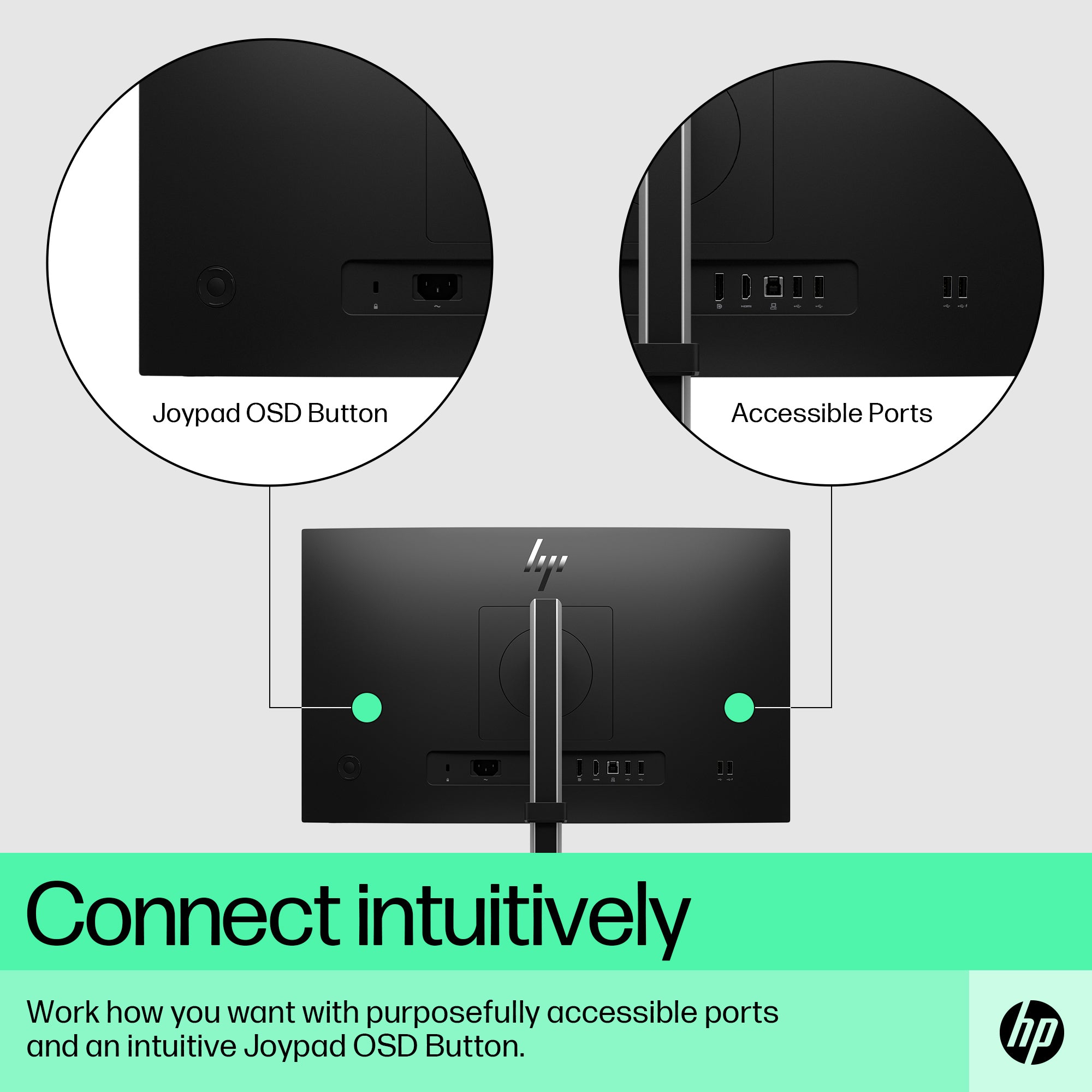 HP E22 G5 FHD MONITOR U.S. - ENGLISH LOCALIZATION (6N4E8AA#ABA) - Cartouches Certifiees