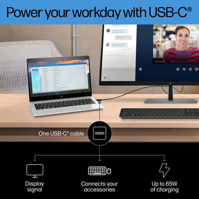HP E32K G5 USB-C 4K MONITOR U.S. - ENGLISH LOCALIZATION (6N4D6AA#ABA) - Cartouches Certifiees