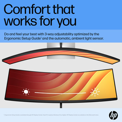 HP E45C G5 CURVED DQHD MONITOR U.S. - ENGLISH LOCALIZATION (6N4C1AA#ABA) - Cartouches Certifiees
