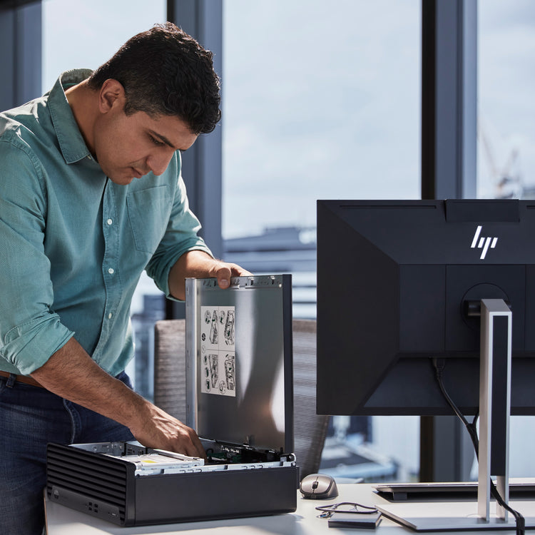 HP Elite 800 G9 Intel® Core™ i5 i5-12500 32 GB DDR5-SDRAM 512 GB SSD Windows 11 Pro SFF PC Black (7F2E7UP#ABA) - Cartouches Certifiees