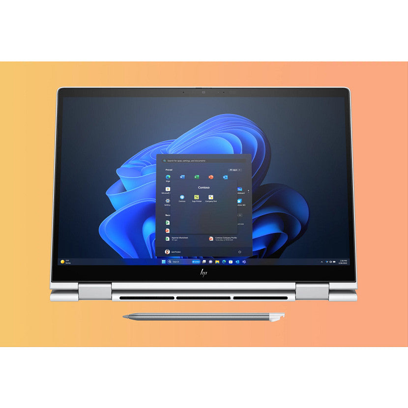 HP EliteBook 8 Flip G1i 13 inch Notebook AI PC Wolf Pro Security Edition Intel Core Ultra 7 265U Hybrid (2-in-1) 33.8 cm (13.3") Touchscreen WUXGA 32 GB LPDDR5x-SDRAM 512 GB SSD Wi-Fi 7 (802.11be) Windows 11 Pro Silver (BE8V2UT#ABA) - Cartouches Certifiees