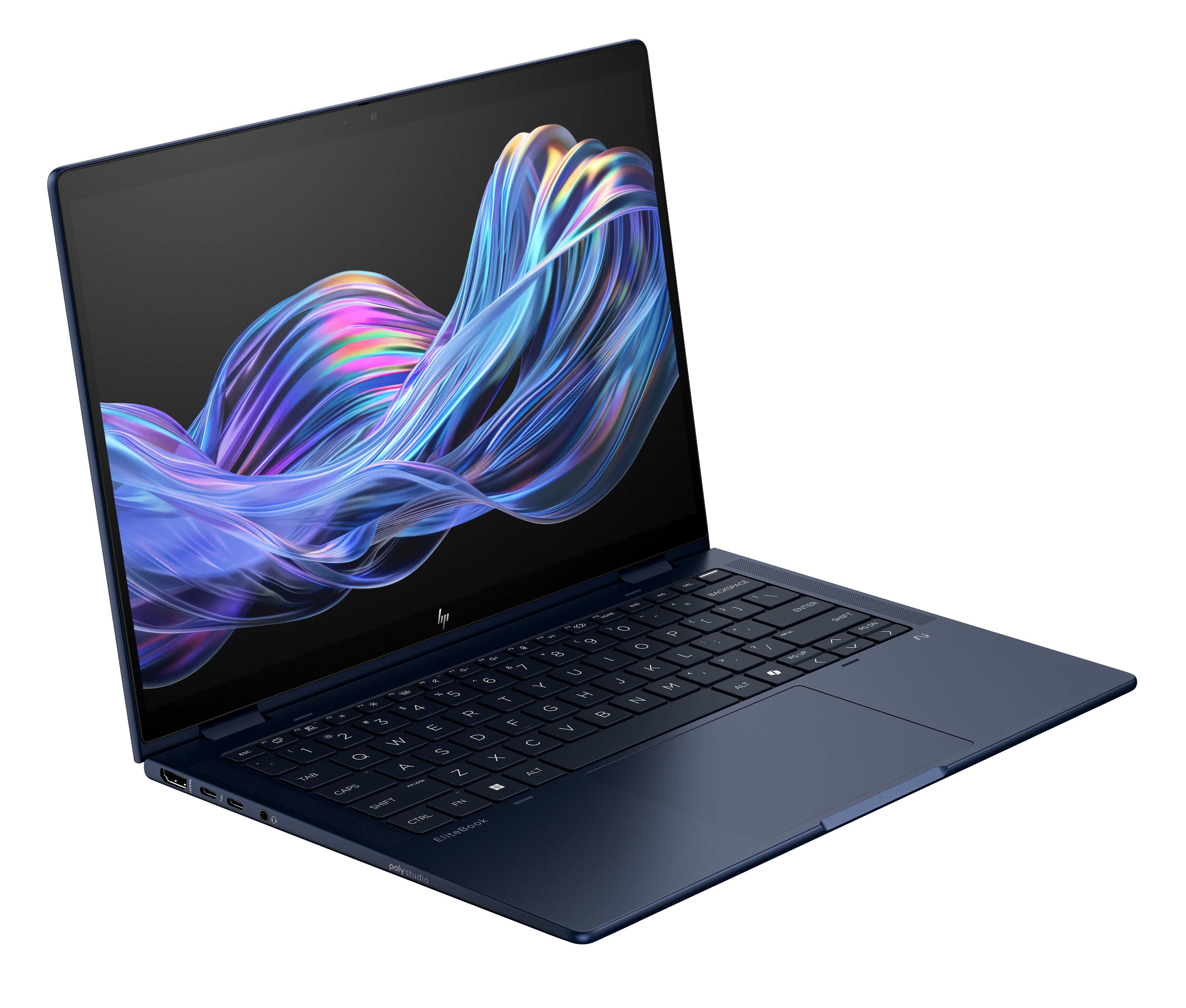 HP EliteBook X Flip G1i Next Gen AI PC Wolf Pro Security Edition Copilot+ PC Intel Core Ultra 5 226V Hybrid (2-in-1) 35.6 cm (14") Touchscreen WUXGA 16 GB LPDDR5x-SDRAM 512 GB SSD Wi-Fi 7 (802.11be) Windows 11 Pro Blue (B86CDUT#ABA) - Cartouches Certifiees