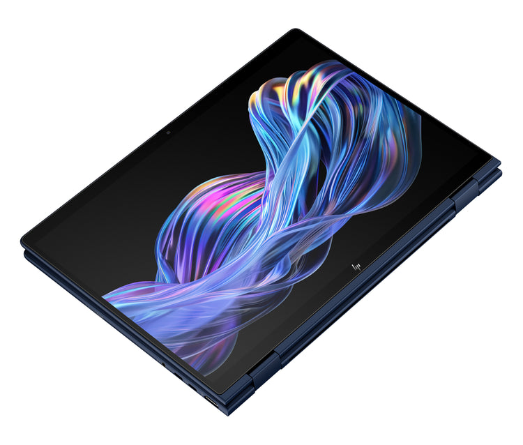 HP EliteBook X Flip G1i Next Gen AI PC Wolf Pro Security Edition Copilot+ PC Intel Core Ultra 7 268V Hybrid (2-in-1) 35.6 cm (14") Touchscreen WUXGA 32 GB LPDDR5x-SDRAM 1 TB SSD Wi-Fi 7 (802.11be) Windows 11 Pro Blue (B8GE7UT#ABA) - Cartouches Certifiees