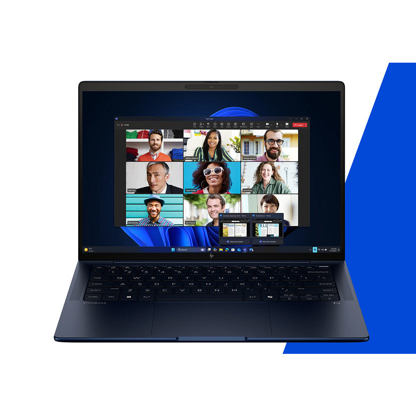 HP EliteBook X G1i Next Gen AI PC Wolf Pro Security Edition Intel Core Ultra 7 258V Laptop 35.6 cm (14") Touchscreen WUXGA 32 GB LPDDR5x-SDRAM 512 GB SSD Wi-Fi 7 (802.11be) Windows 11 Pro Blue (B85MRUT#ABA) - Cartouches Certifiees