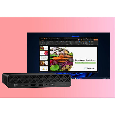 HP ELITEDESK 8 MINIG1IU5235T16GB/512GBPC ENGLISH (BQ4B6UT#ABA) - Cartouches Certifiees