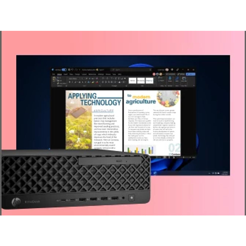 HP ELITEDESK 8 SFF G1I U7265 32GB/512 PC ENGLISH (BH9E7UT#ABA) - Cartouches Certifiees