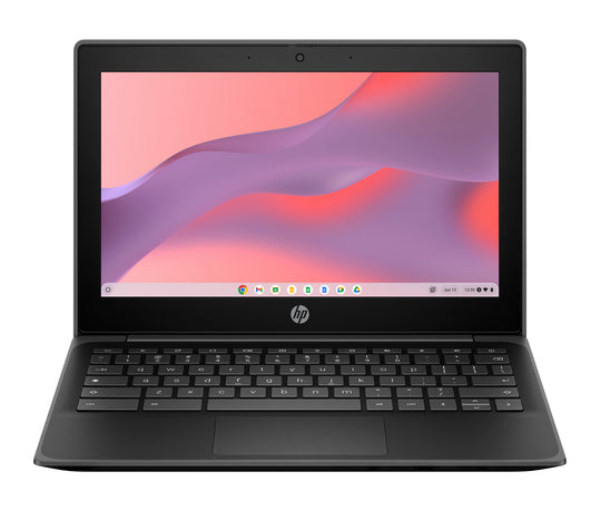 HP Fortis G1i 11 Chromebook Intel® N N150 35,6 cm (14") HD 4 GB LPDDR5-SDRAM 32 GB eMMC Wi-Fi 6E (802.11ax) ChromeOS Black (B69P5UT#ABL)