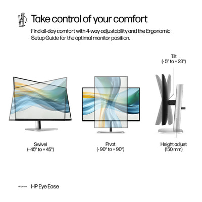 HP HPI S5 PRO 524PU FHD USB-C MNTR UNITED STATES / CANADA ENGLISH (9D9V7AA#ABA) - Cartouches Certifiees