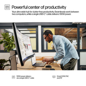 HP HPI S5 PRO 534PM WQHD USB-C CONF MNTR UNITED STATES / CANADA ENGLISH (9E0Z2UT#ABA) - Cartouches Certifiees
