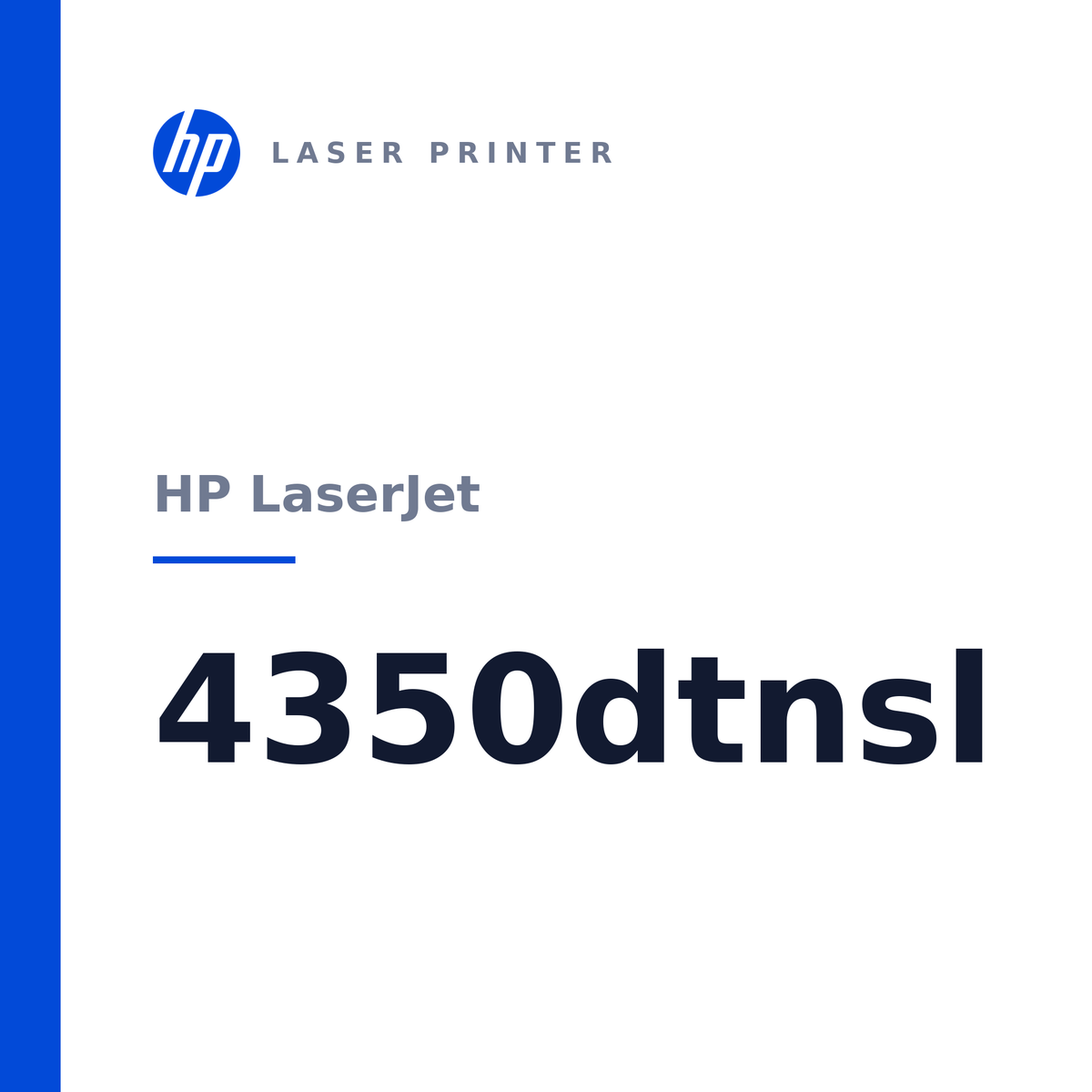 HP LaserJet 4350dtnsl