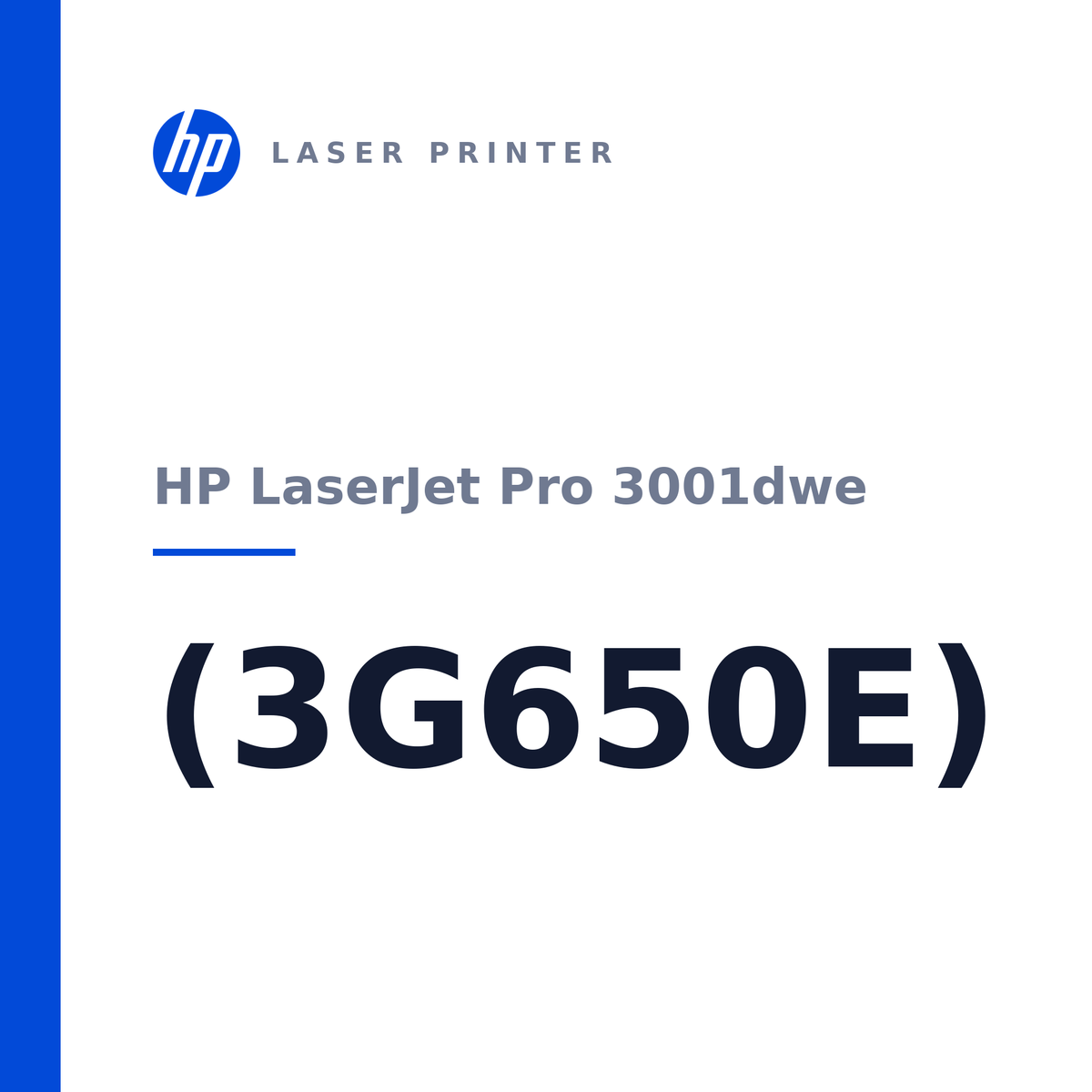 HP LaserJet Pro 3001dwe (3G650E)