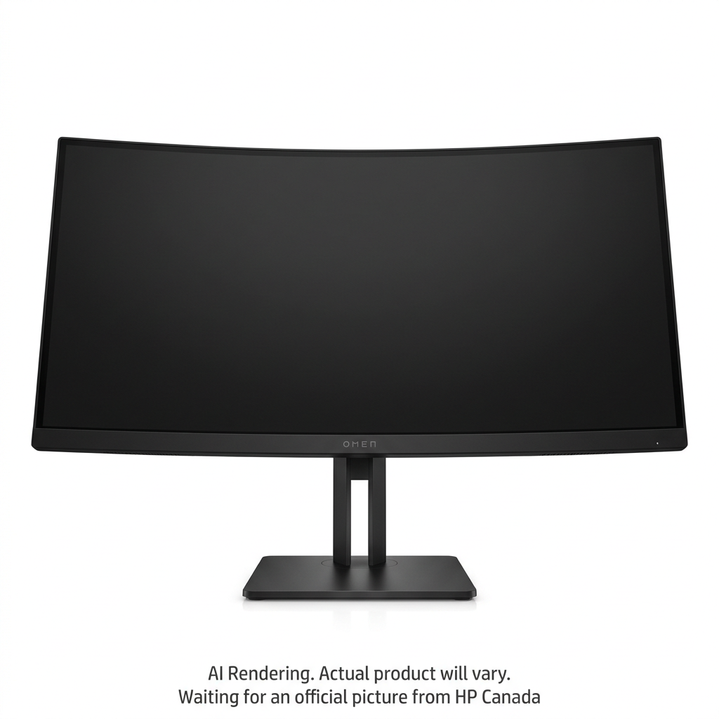 HP OMEN 34c G2 WQHD 180Hz Curved GamingMNTR United States / Canada English (AV4C1AA#ABA) - Cartouches Certifiees