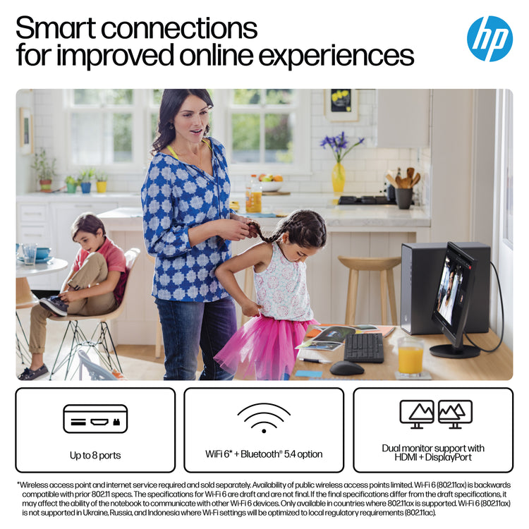HP OmniDesk Desktop M02-0039 PC Canada - French Bilingual (BB4Y1AA#ABL) - Cartouches Certifiees
