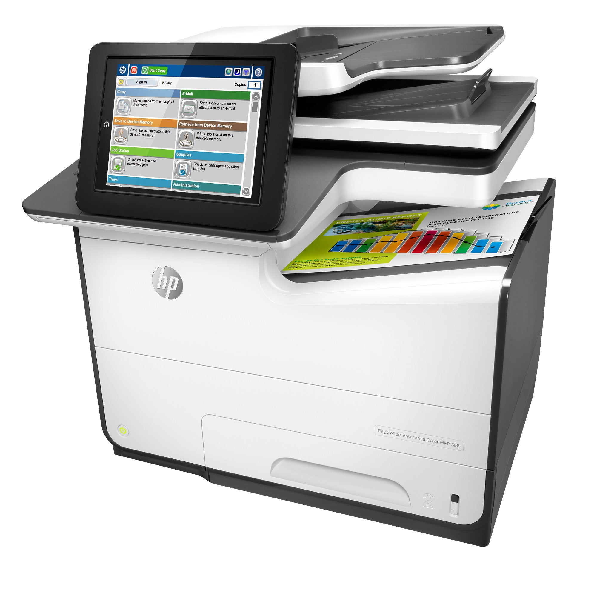 HP PageWide Enterprise Color MFP 586dn (G1W39A#BGJ) - Cartouches Certifiees