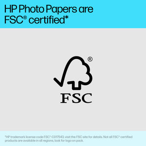 HP Prem Pls4x6 100sht Glsy FSC Pht Paper (CR668A) - Cartouches Certifiees