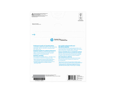 HP Prem Plus 8.5x11 Gls25 sht Photo Papr (CR670A) - Cartouches Certifiees