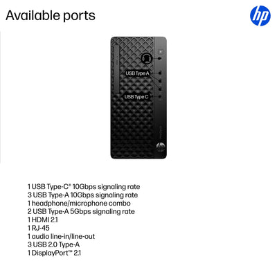 HP PRODESK 4 TWR G1I U5235 16GB/512 PC ENGLISH (C57BMUT#ABA) - Cartouches Certifiees