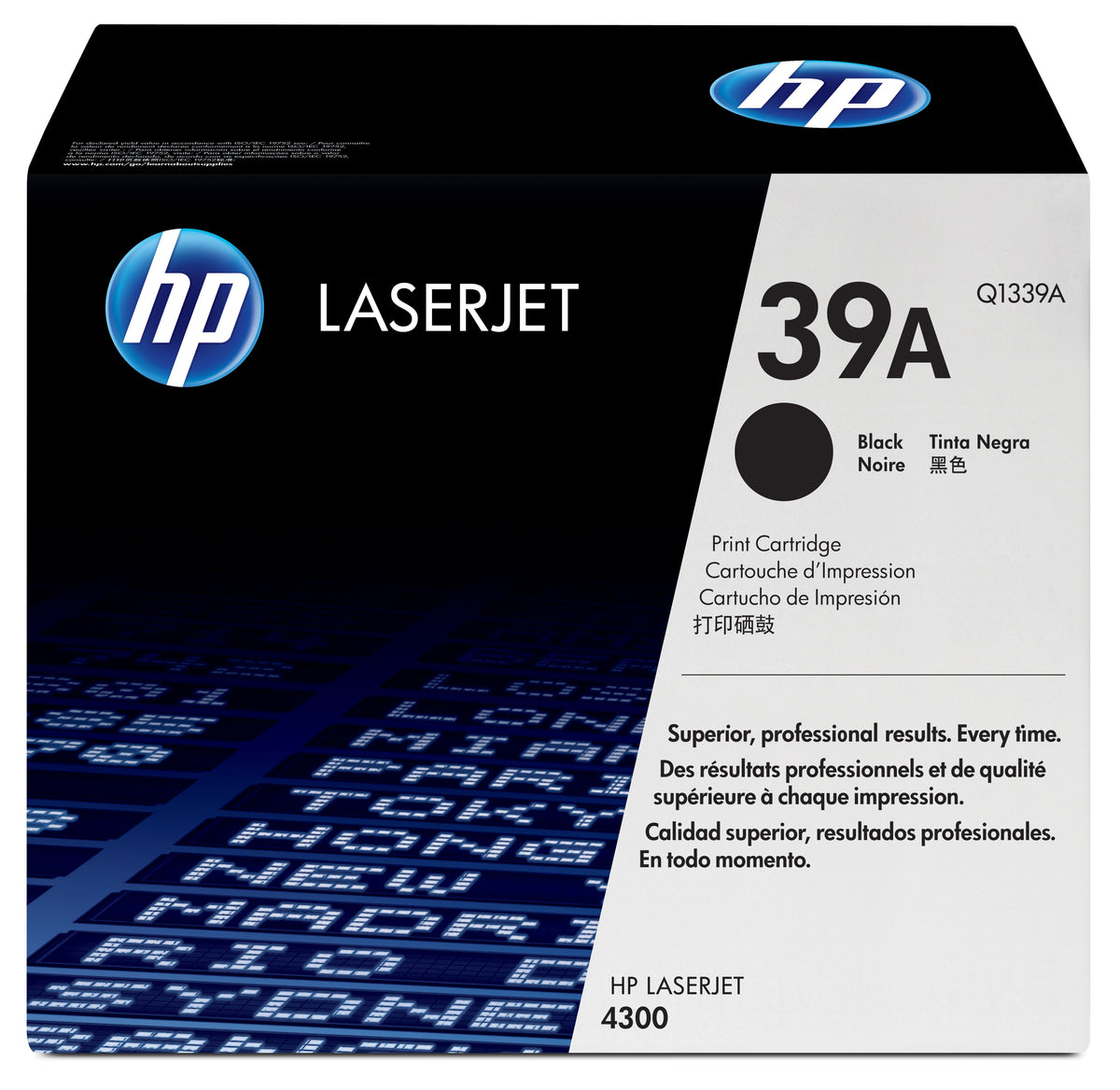 HP Q1339A (39A) Black Original Toner Cartridge - Cartouches Certifiees