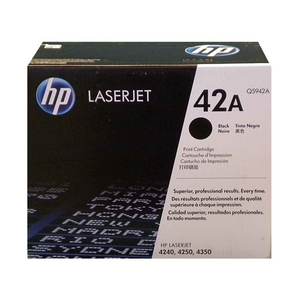 HP Q5942A (42A) Black Original Toner Cartridge - Cartouches Certifiees