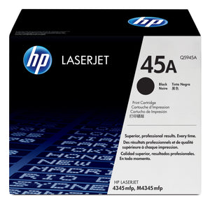 HP Q5945A (45A) Black Original Toner Cartridge - Cartouches Certifiees