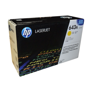 HP Q5952A (643A) Yellow Original Toner Cartridge - Cartouches Certifiees