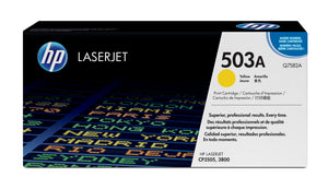 HP Q7582A (503A) Yellow Original Toner Cartridge - Cartouches Certifiees