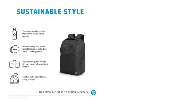 HP RNW BUSINESS 17.3 LAPTOP BPK (3E2U5AA) - Cartouches Certifiees