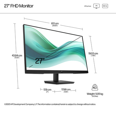 HP S3 PRO 327PF FHD MNTR ENGLISH (B0CG3UT#ABA) - Cartouches Certifiees