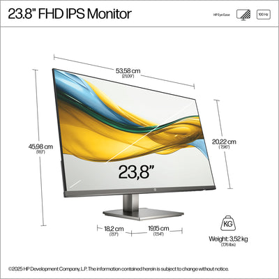 HP S5 524DA FHD MNTR ENGLISH SB+ (B11W5AT#ABA) - Cartouches Certifiees