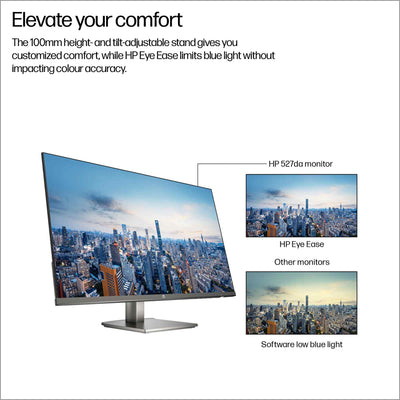 HP S5 527DA FHD MNTR ENGLISH SB+ (B11W6AT#ABA) - Cartouches Certifiees
