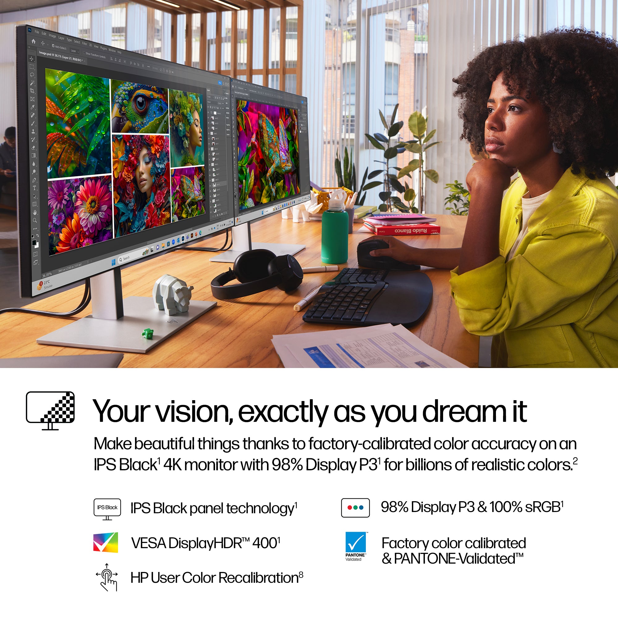 HP S7 PRO 727PK 4K TB4 MNTR UNITED STATES / CANADA ENGLISH (8J9G2AA#ABA) - Cartouches Certifiees