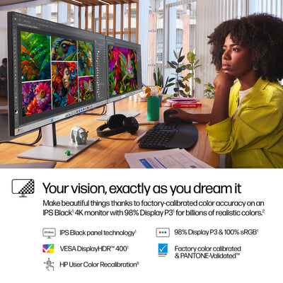 HP S7 PRO 727PK 4K TB4 MNTR UNITED STATES / CANADA ENGLISH (8J9G2AA#ABA) - Cartouches Certifiees
