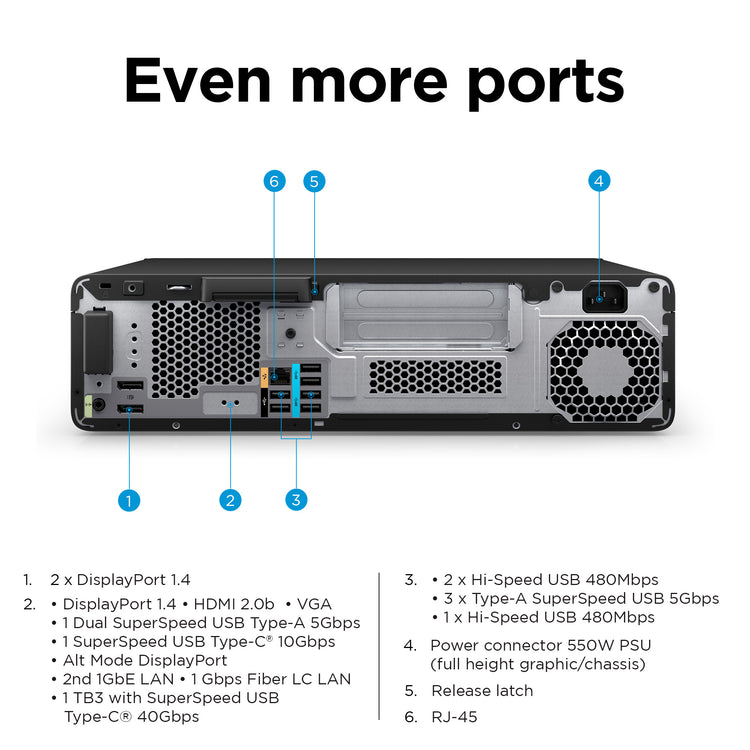 HP SMART BUY Z2 SFF G9 I714700 (A1NT8UT#ABA) - Cartouches Certifiees