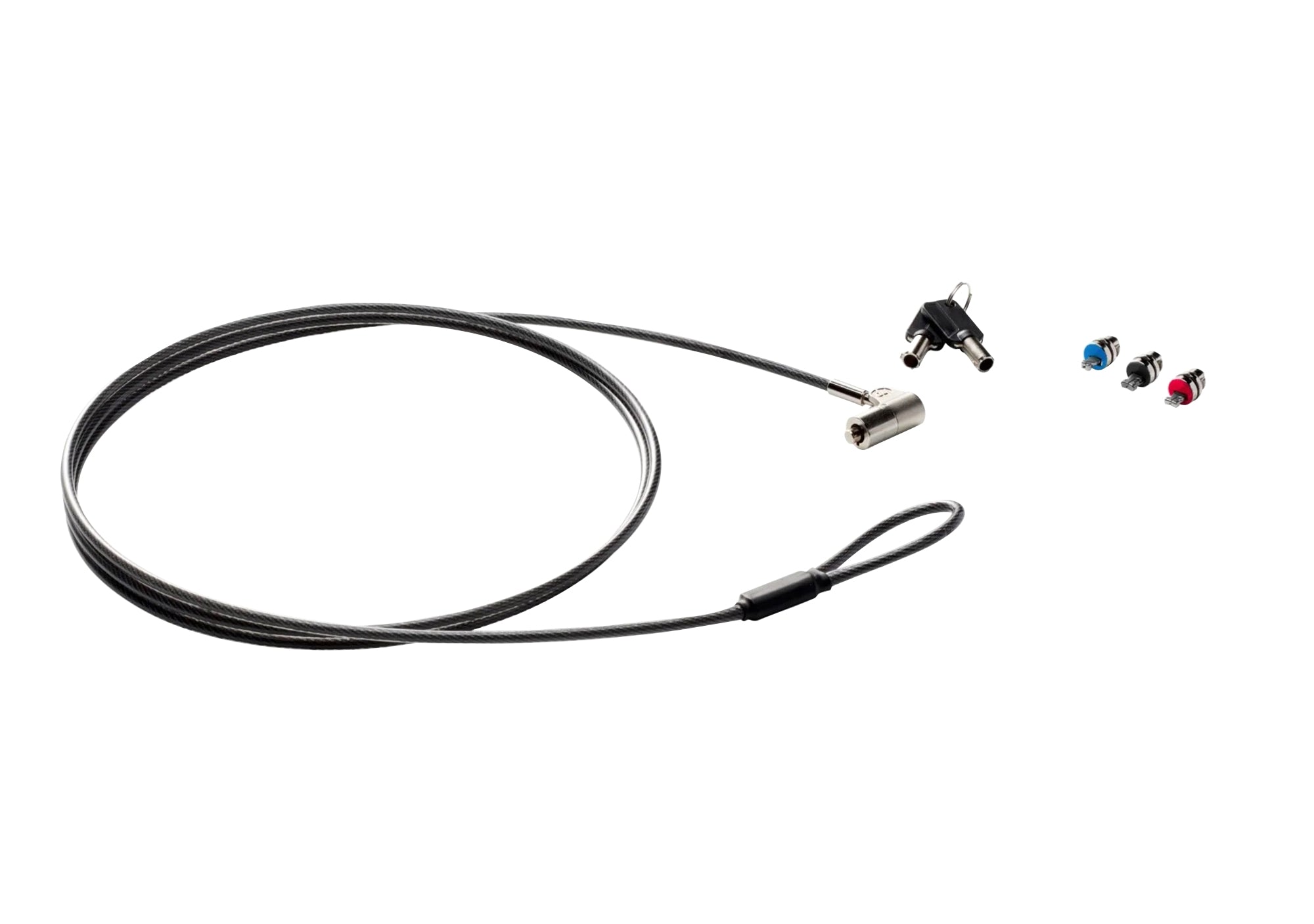 HP Sure Key cable lock Black, Silver 1.83 m (6UW42AA) - Cartouches Certifiees