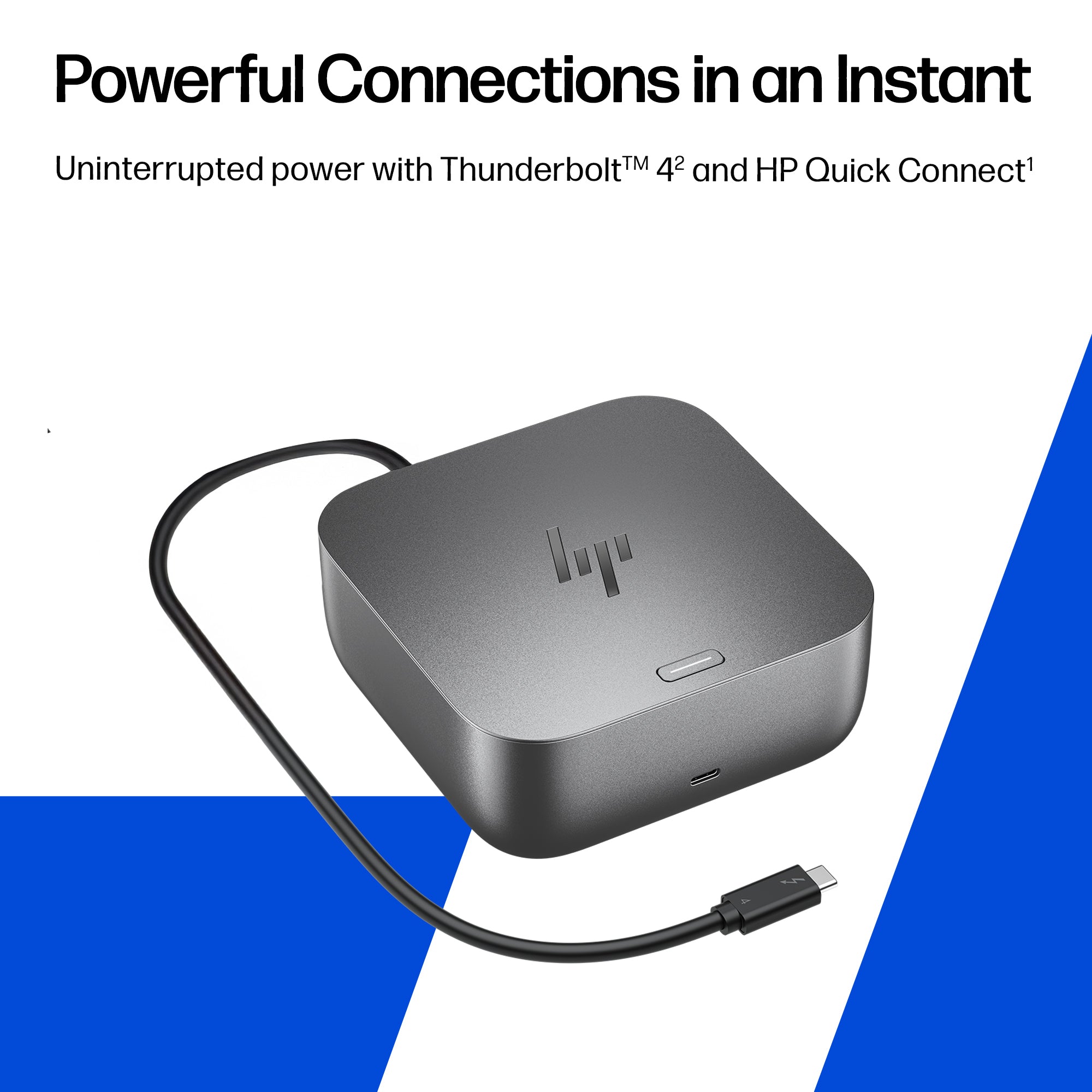 HP Thunderbolt 4 Ultra 180W G6 Dock (9X481UT#ABA) - Cartouches Certifiees