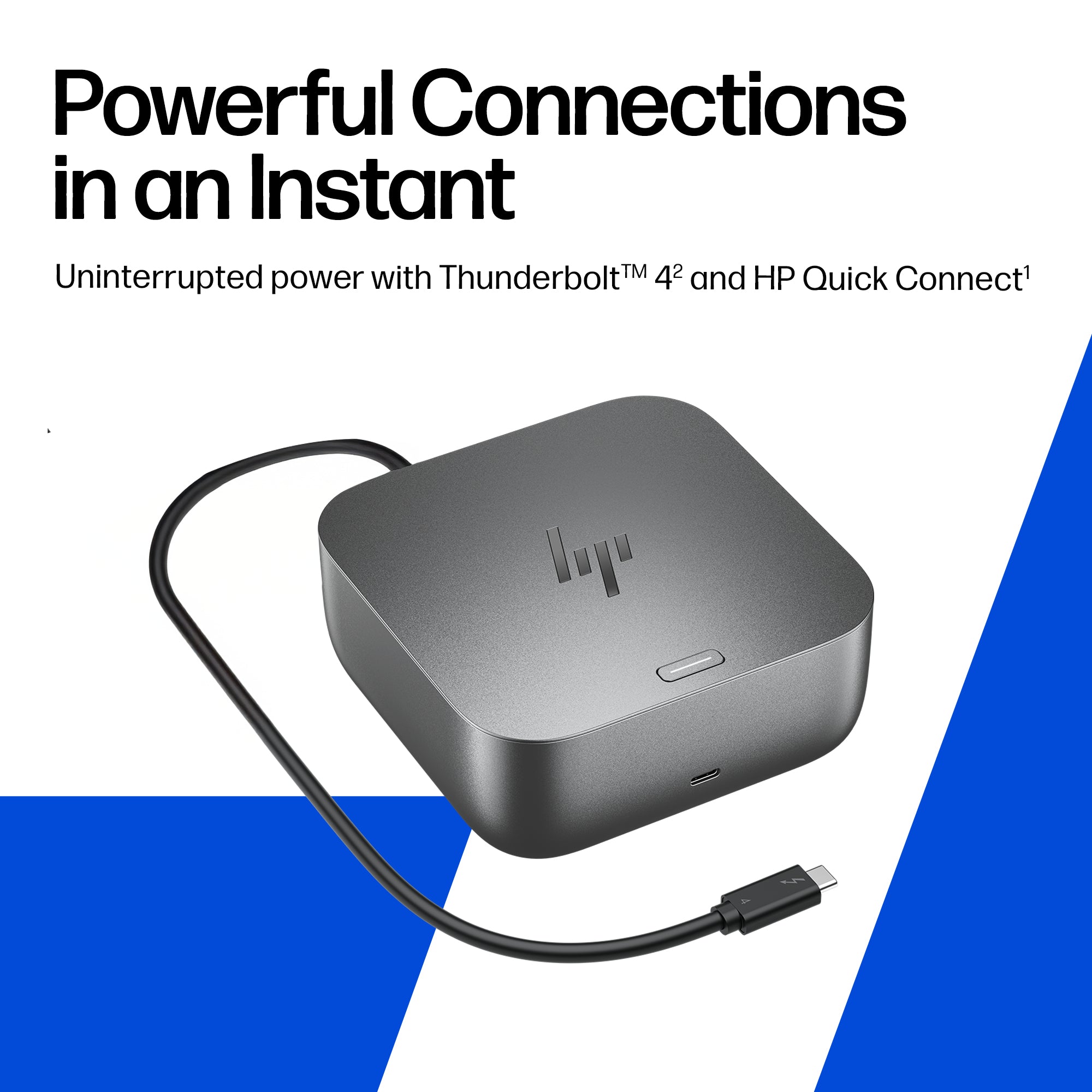 HP Thunderbolt 4 Ultra 180W G6 Dock (9X481UT#ABA) - Cartouches Certifiees