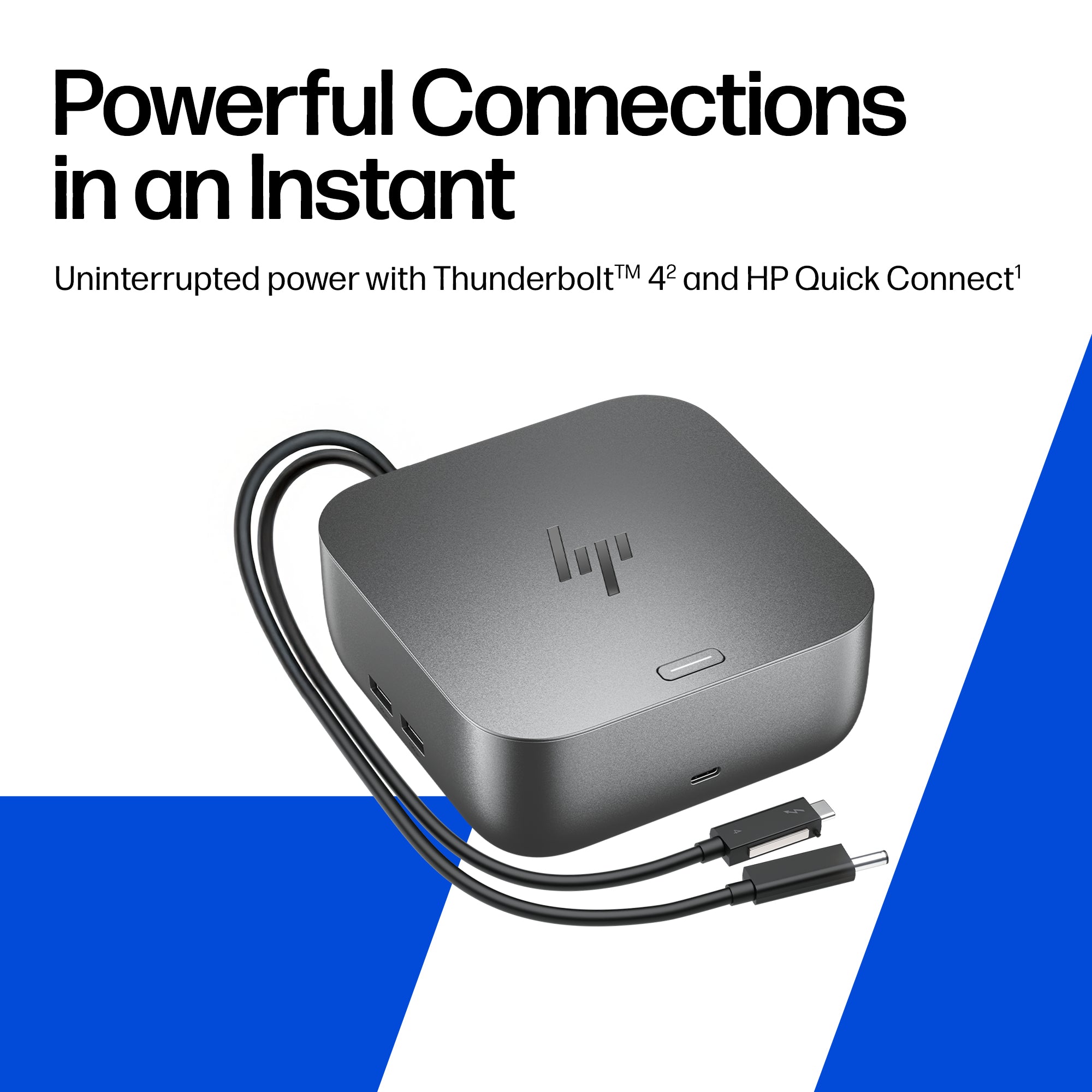 HP Thunderbolt 4 Ultra 280W G6 Dock (AW5M5UT#ABA) - Cartouches Certifiees