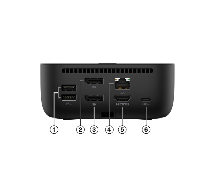 HP USB-C 100W G6 Dock (9X3V1UT#ABA) - Cartouches Certifiees
