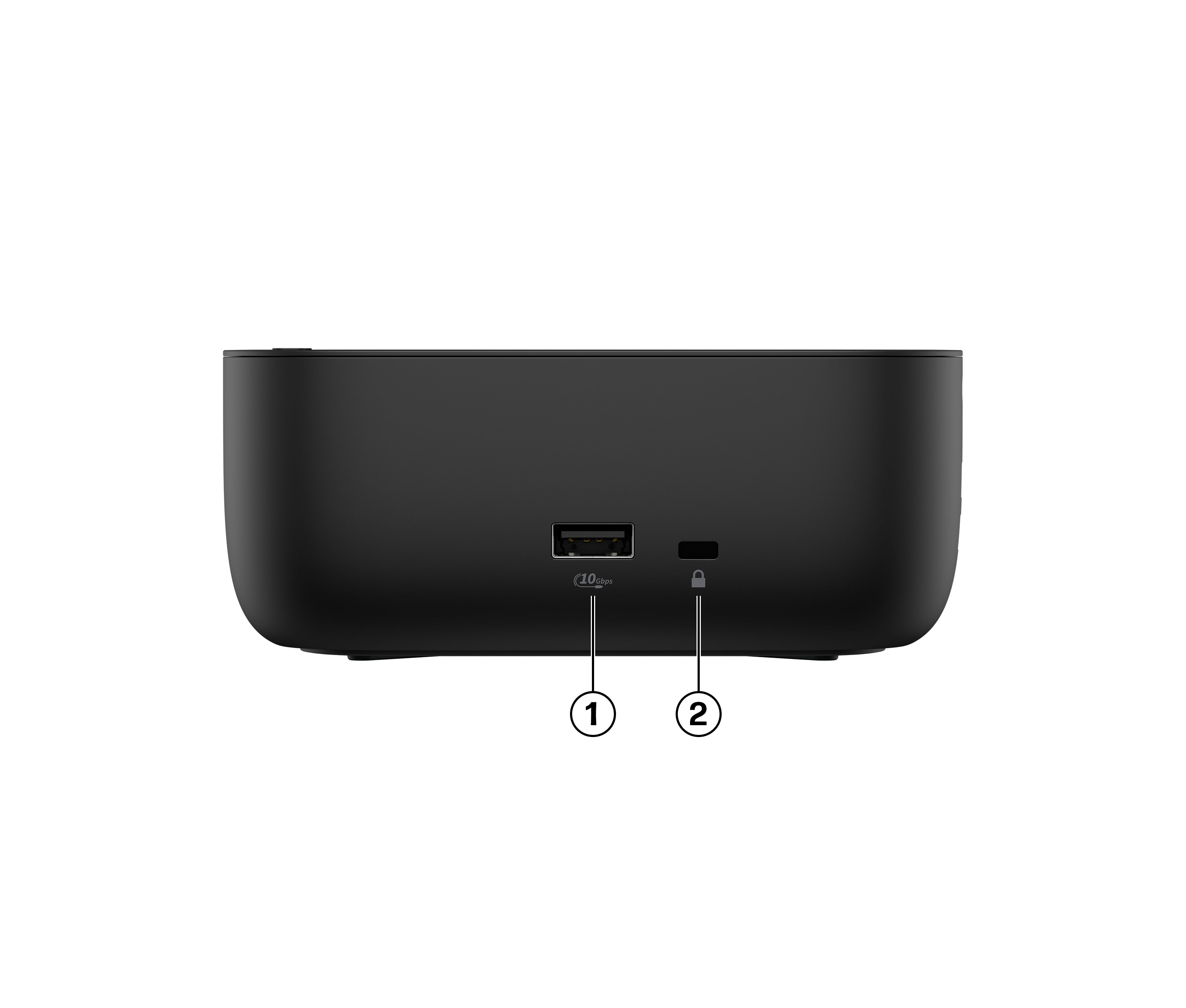 HP USB-C 100W G6 Dock (9X3V1UT#ABA) - Cartouches Certifiees