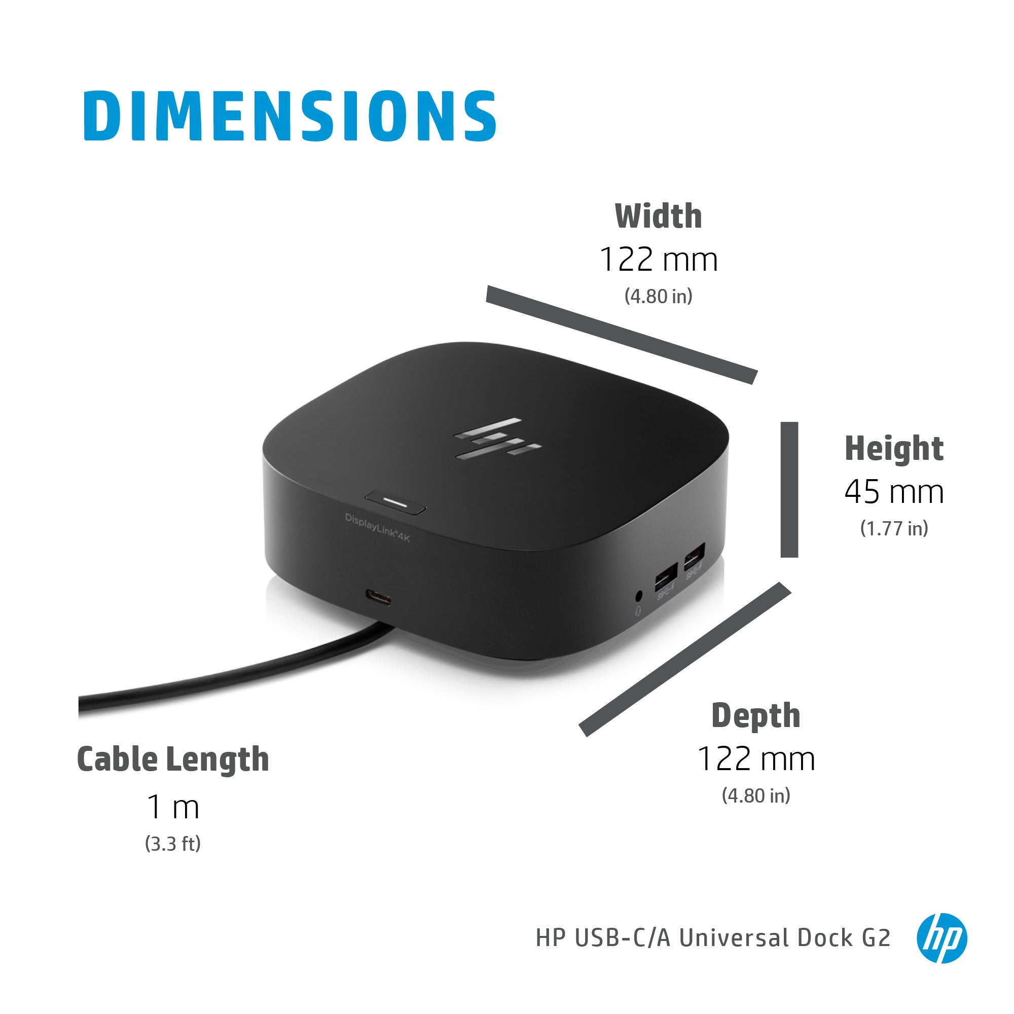 HP USB-C Dock G5 (5TW10AA#ABA) - Cartouches Certifiees