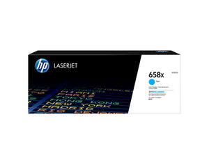 HP W2001X (658X) Cyan Original Toner Cartridge - Cartouches Certifiees