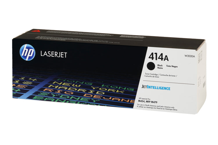 HP W2020A (414A) Black Original Toner Cartridge - Cartouches Certifiees