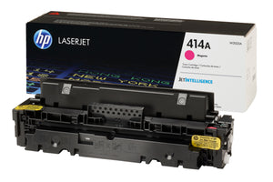 HP W2023A (414A) Magenta Original Toner Cartridge - Cartouches Certifiees