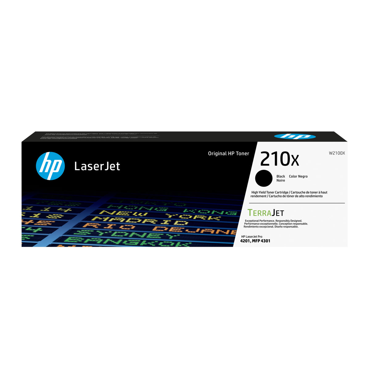 HP W2100X (210X) Black Original Toner Cartridge - Cartouches Certifiees