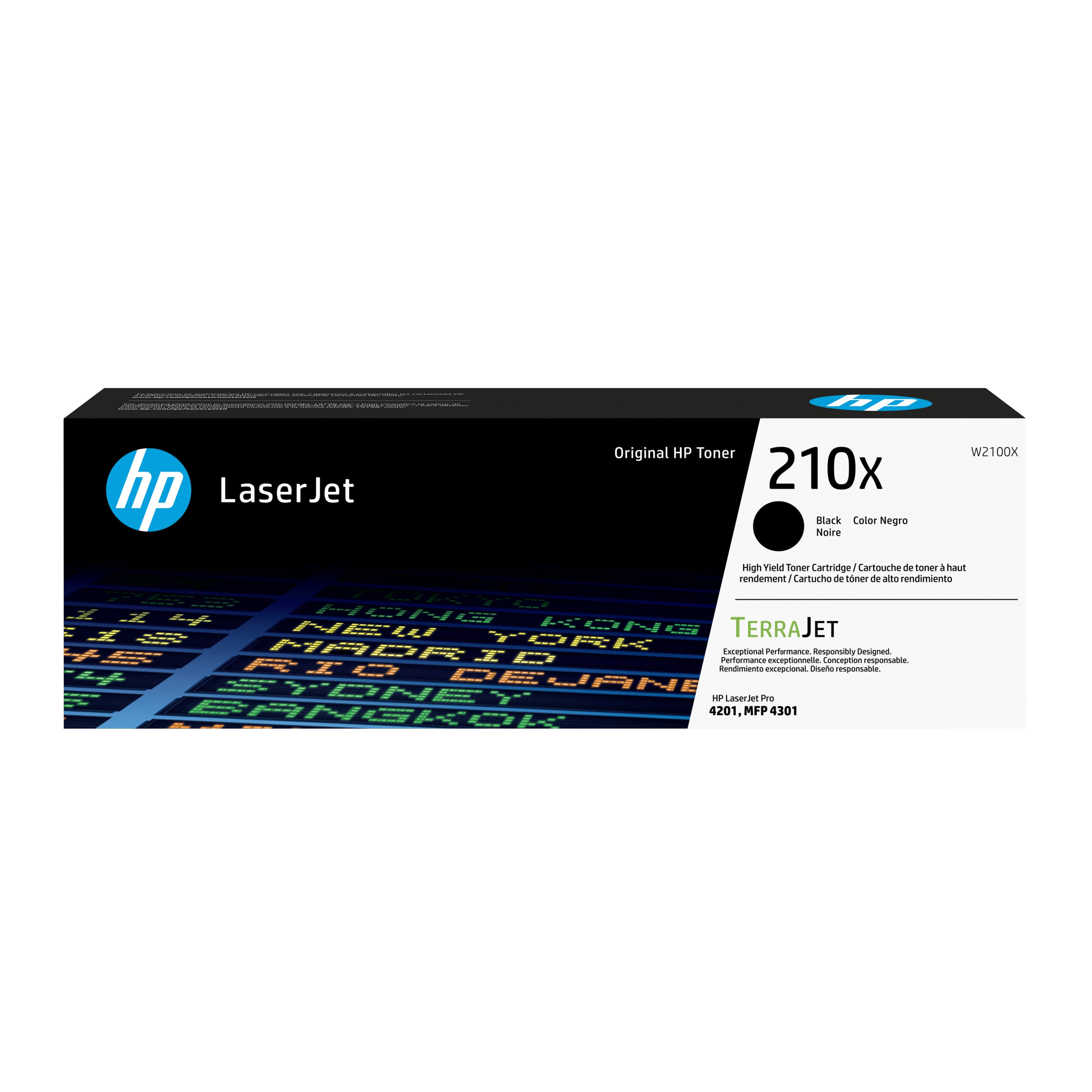 HP W2100X (210X) Black Original Toner Cartridge - Cartouches Certifiees