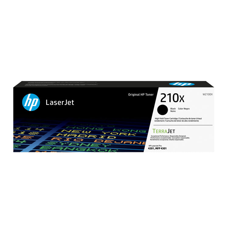 HP W2100X (210X) Black Original Toner Cartridge - Cartouches Certifiees