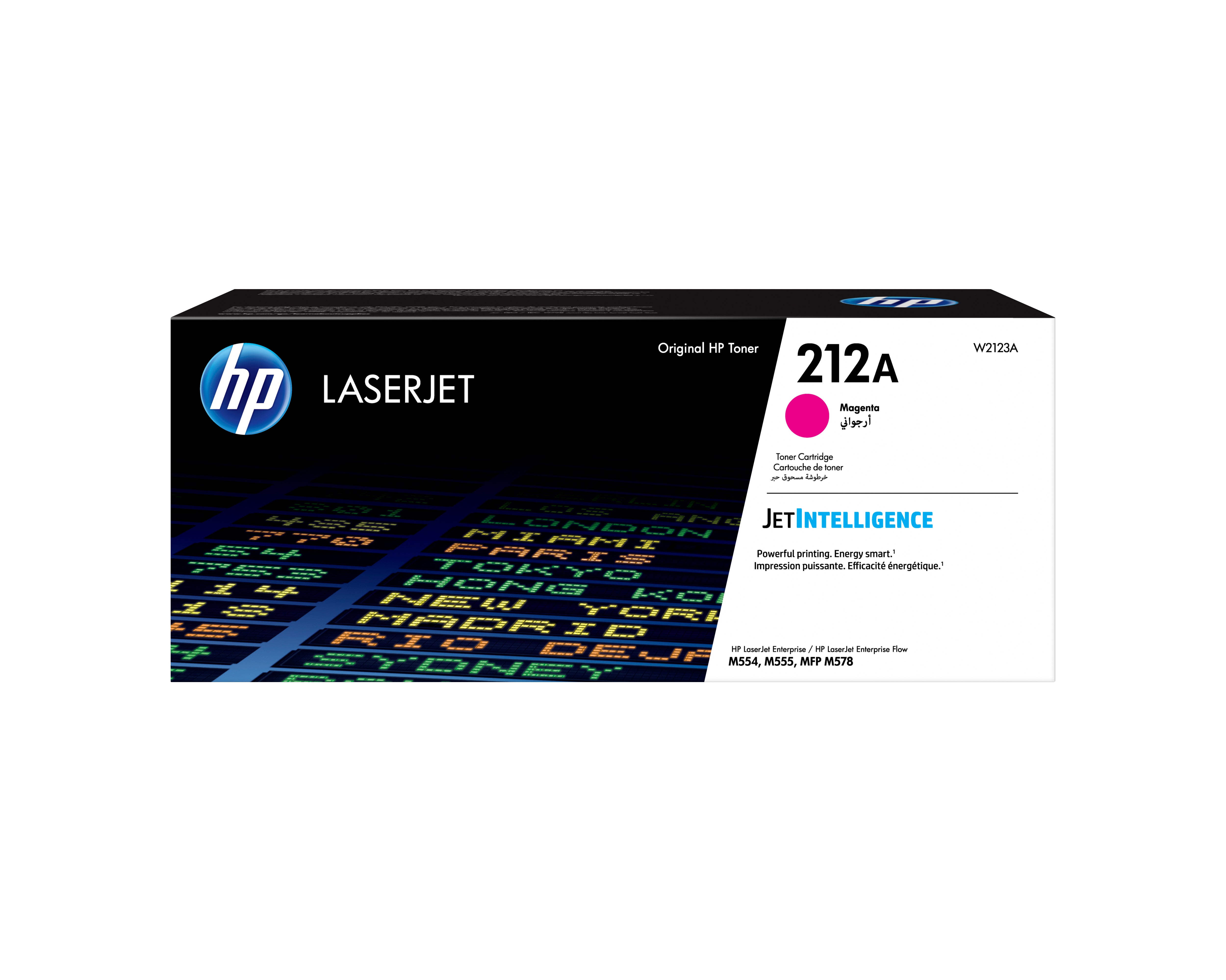 HP W2123A (212A) Magenta Original Toner Cartridge - Cartouches Certifiees
