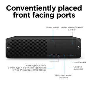 HP Z2 SFF G9 I514500 16GB/512 PC ENGLISH (A1QP8UT#ABA) - Cartouches Certifiees
